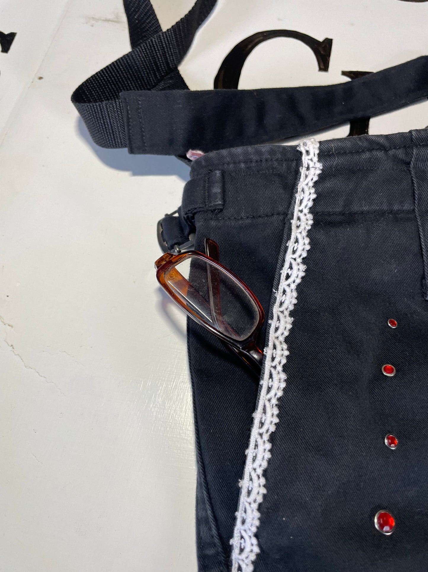 Ladybird Denim Handbag