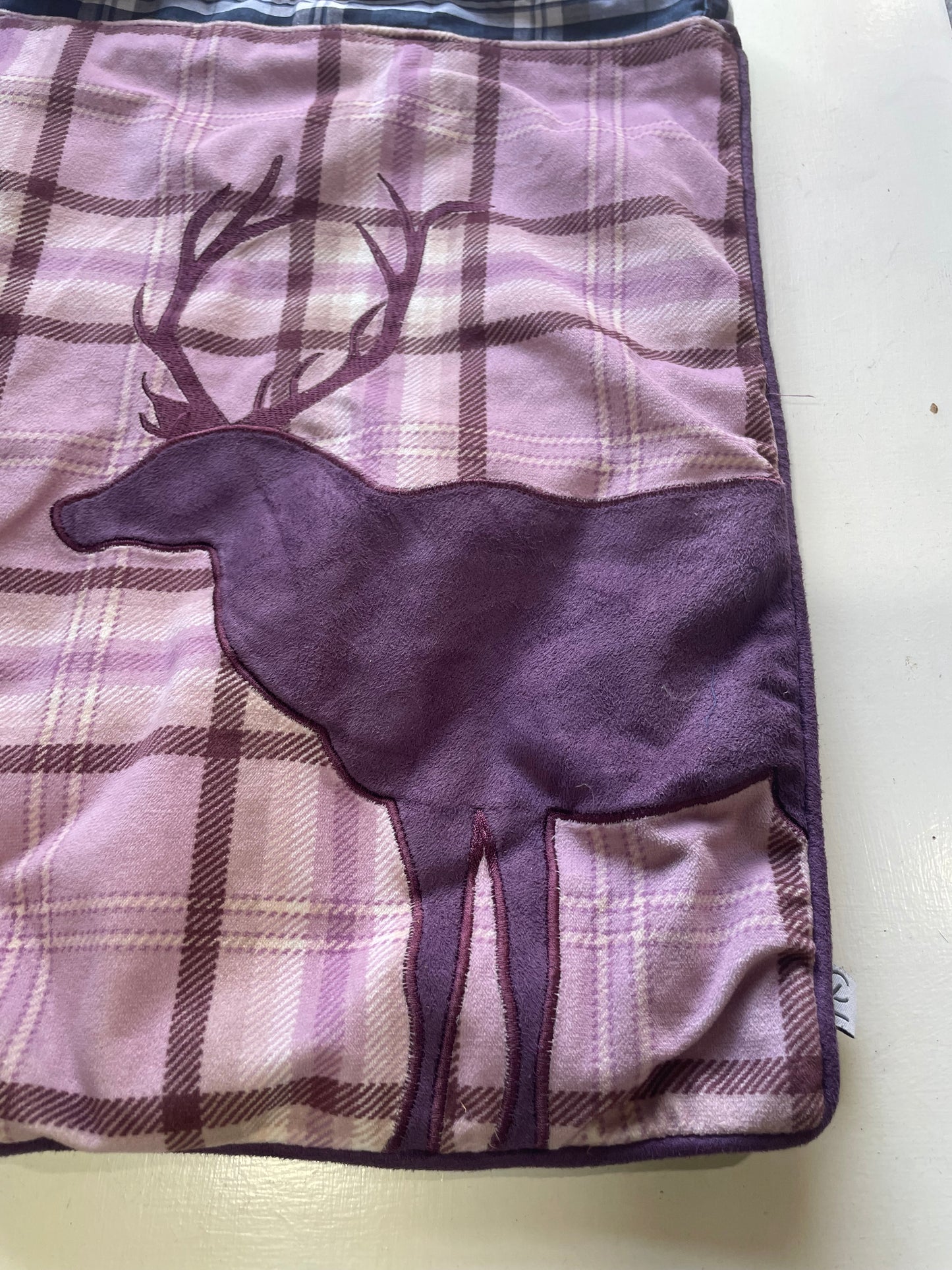 Tartan Stag Tote Bag